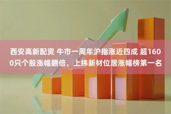 西安高新配资 牛市一周年沪指涨近四成 超1600只个股涨幅翻倍，上纬新材位居涨幅榜第一名